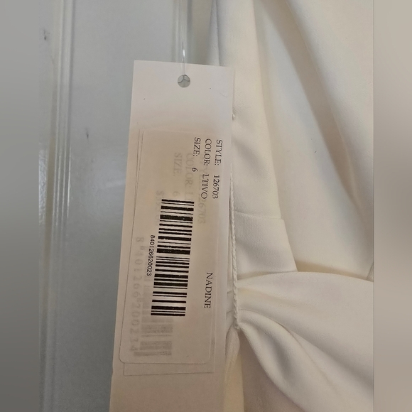 Jay Godfrey White One-Shoulder Jumpsuit - Picture 4 of 5